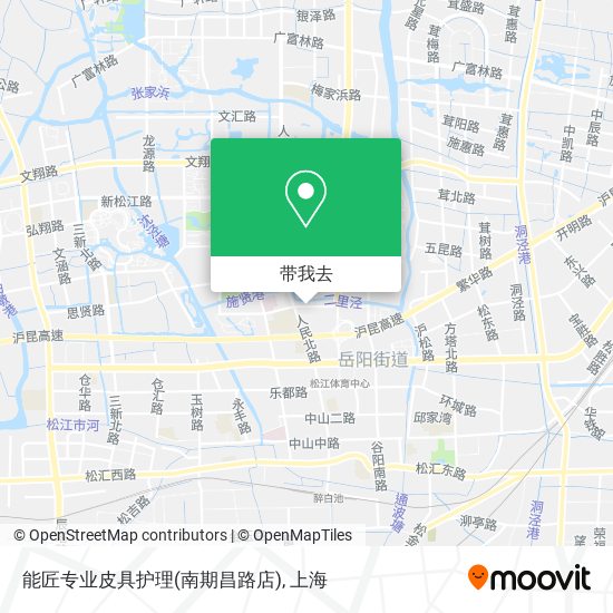 能匠专业皮具护理(南期昌路店)地图