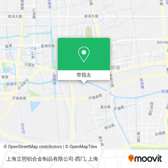 上海立照铝合金制品有限公司-西门地图
