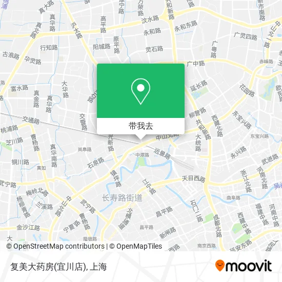复美大药房(宜川店)地图