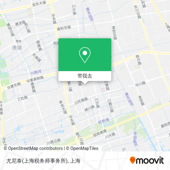尤尼泰(上海税务师事务所)地图