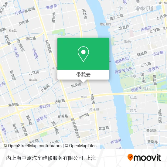 内上海中旅汽车维修服务有限公司地图