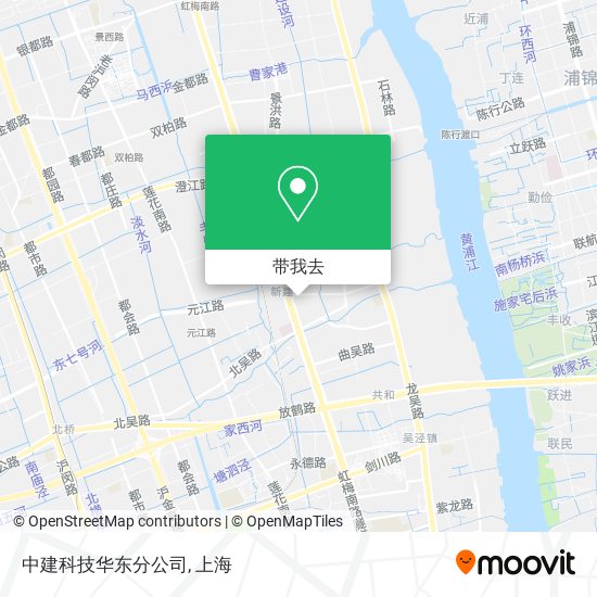 中建科技华东分公司地图