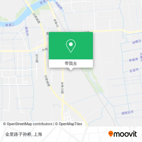 金星路子孙桥地图