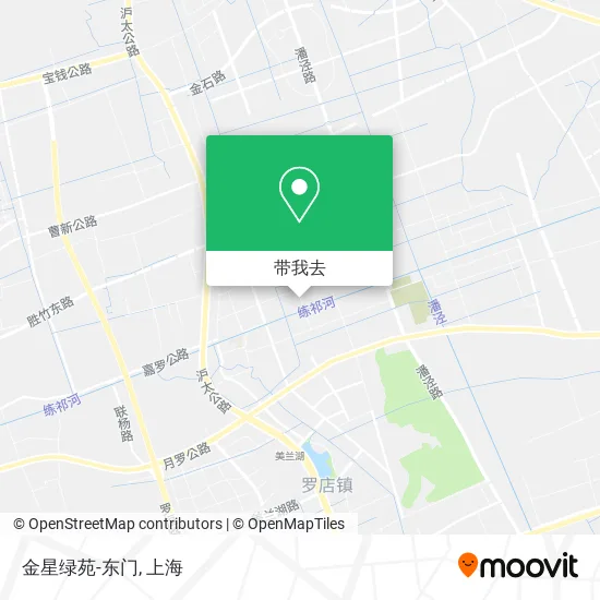 金星绿苑-东门地图