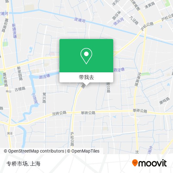 专桥市场地图