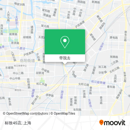 标致4S店地图