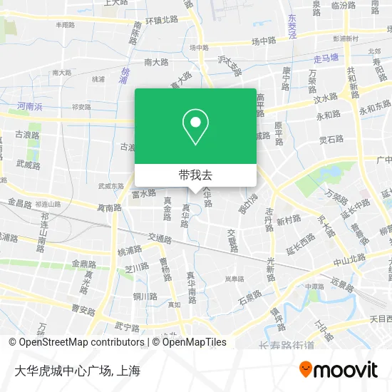 大华虎城中心广场地图