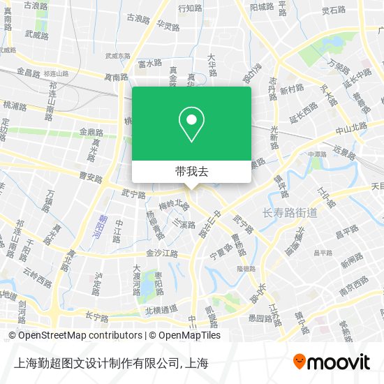 上海勤超图文设计制作有限公司地图