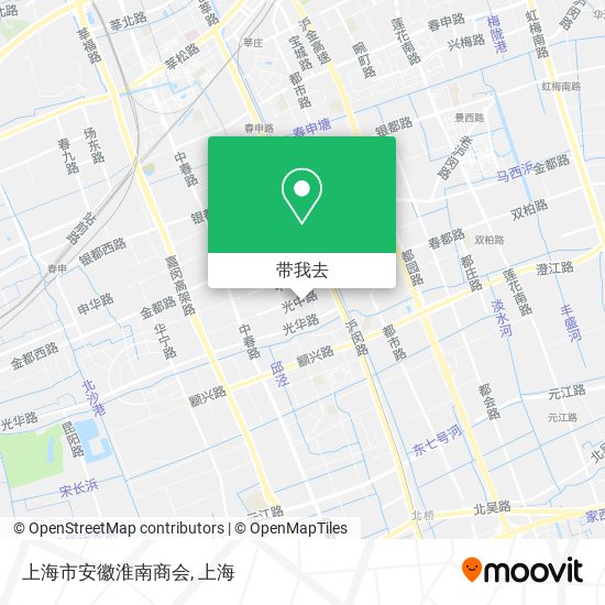 上海市安徽淮南商会地图