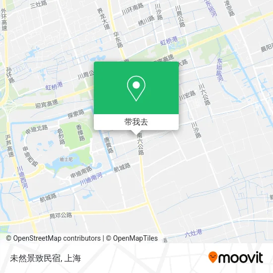 未然景致民宿地图