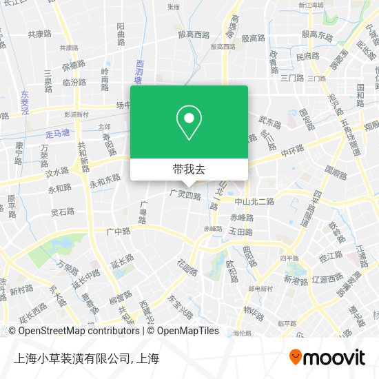 上海小草装潢有限公司地图