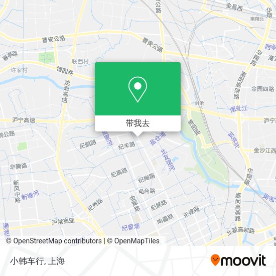 小韩车行地图