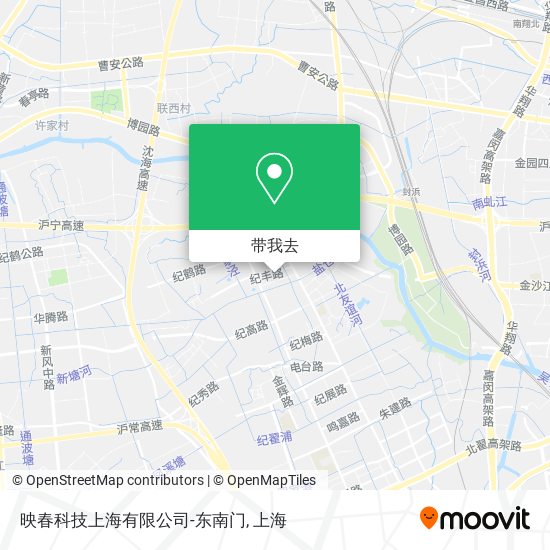 映春科技上海有限公司-东南门地图