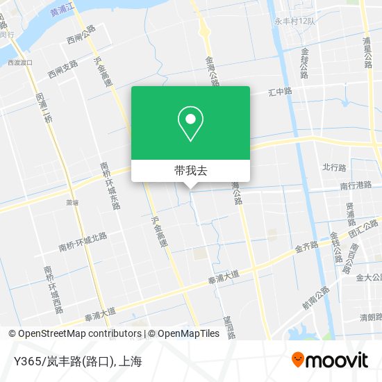 Y365/岚丰路(路口)地图
