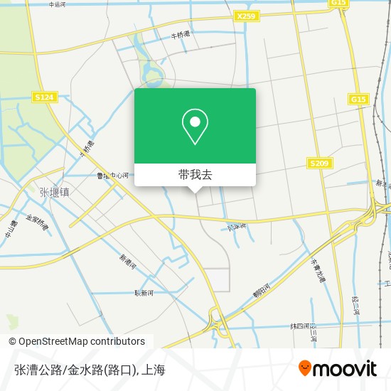 张漕公路/金水路(路口)地图