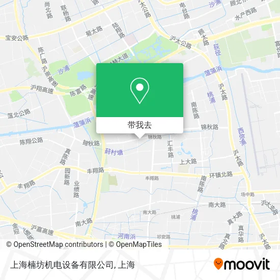 上海楠坊机电设备有限公司地图