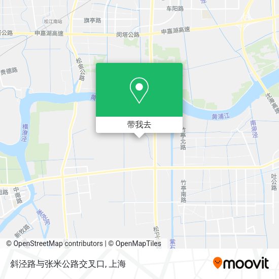 斜泾路与张米公路交叉口地图