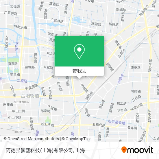 阿德邦氟塑科技(上海)有限公司地图