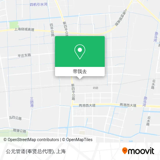 公元管道(奉贤总代理)地图