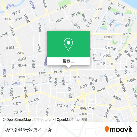 场中路445号家属区地图
