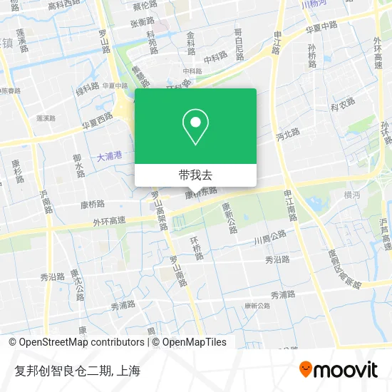 复邦创智良仓二期地图