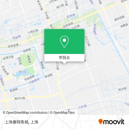 上海馨颐客栈地图