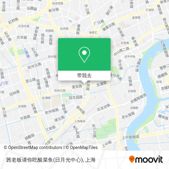 茜老板请你吃酸菜鱼(日月光中心)地图