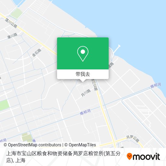 上海市宝山区粮食和物资储备局罗店粮管所(第五分店)地图