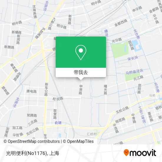 光明便利(No1176)地图