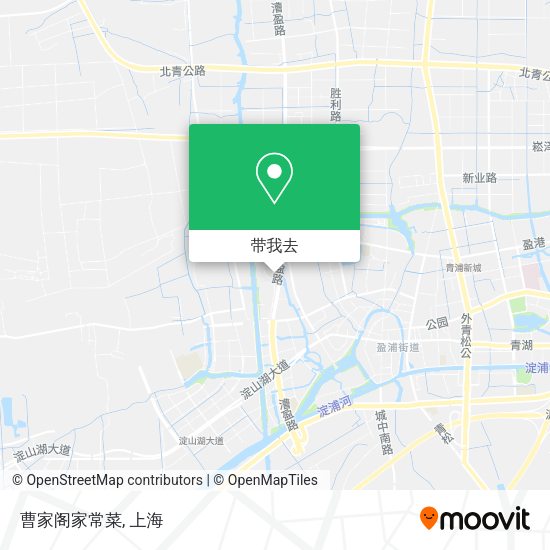 曹家阁家常菜地图
