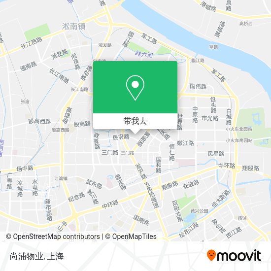 尚浦物业地图