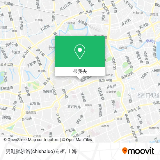 男鞋驰沙洛(chishaluo)专柜地图