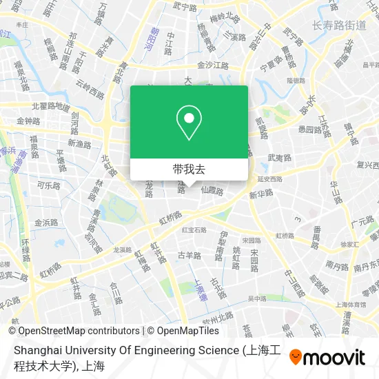 Shanghai University Of Engineering Science (上海工程技术大学)地图