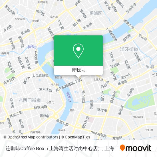 连咖啡Coffee Box（上海湾生活时尚中心店）地图