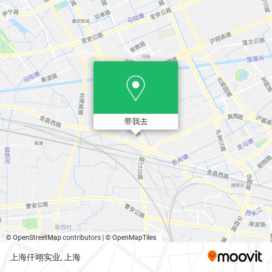 上海仟翊实业地图