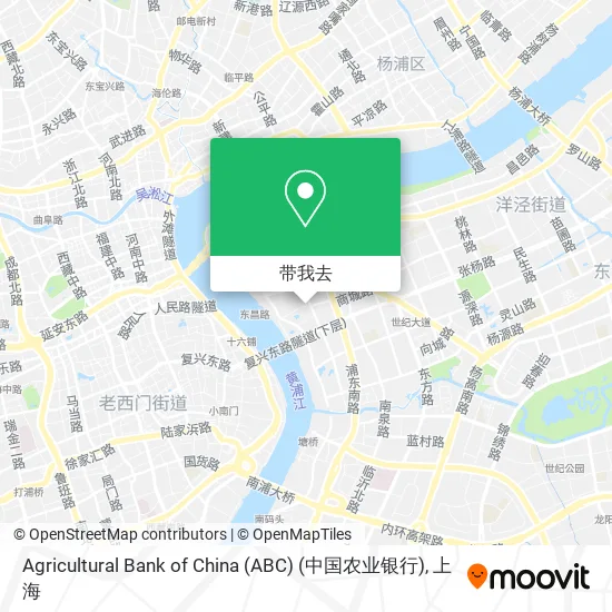 Agricultural Bank of China (ABC) (中国农业银行)地图