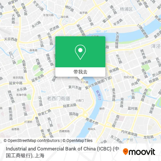 Industrial and Commercial Bank of China (ICBC) (中国工商银行)地图