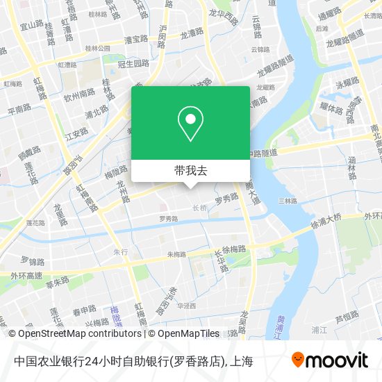 中国农业银行24小时自助银行(罗香路店)地图