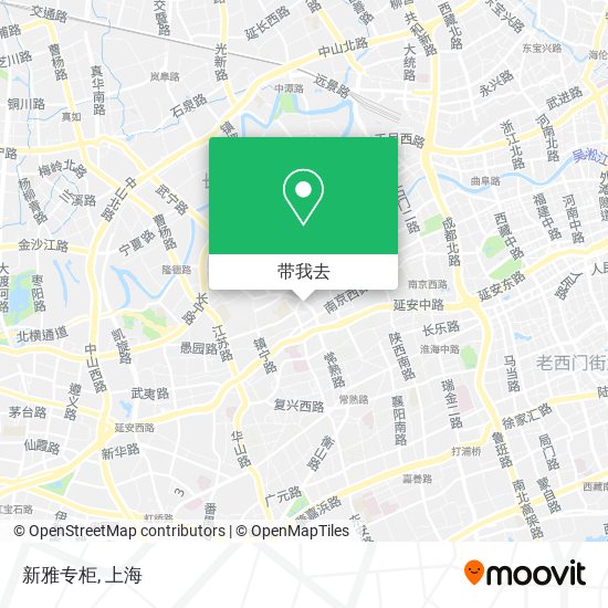 新雅专柜地图