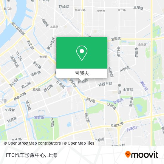 FFC汽车形象中心地图