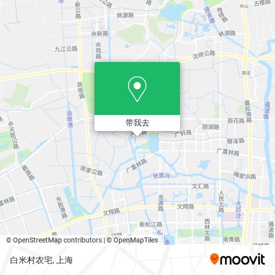白米村农宅地图