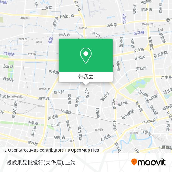 诚成果品批发行(大华店)地图