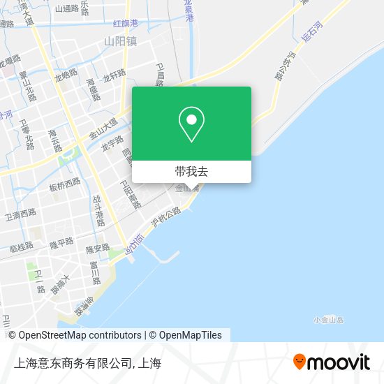 上海意东商务有限公司地图
