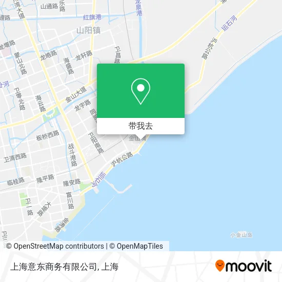 上海意东商务有限公司地图
