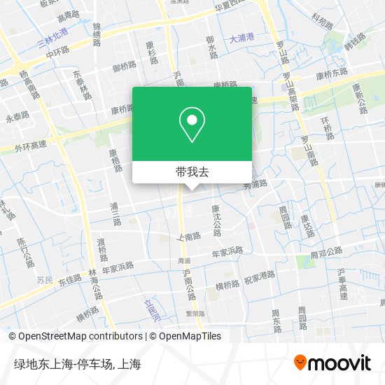 绿地东上海-停车场地图