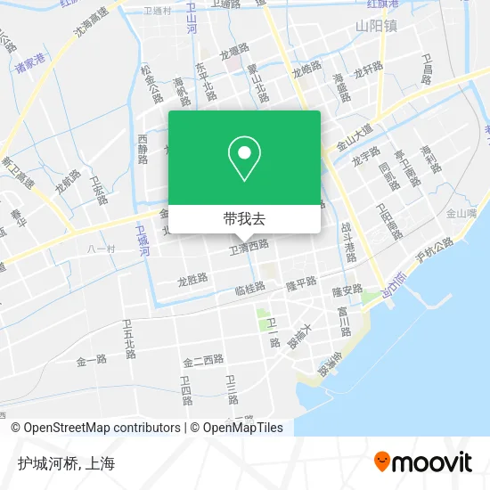 护城河桥地图