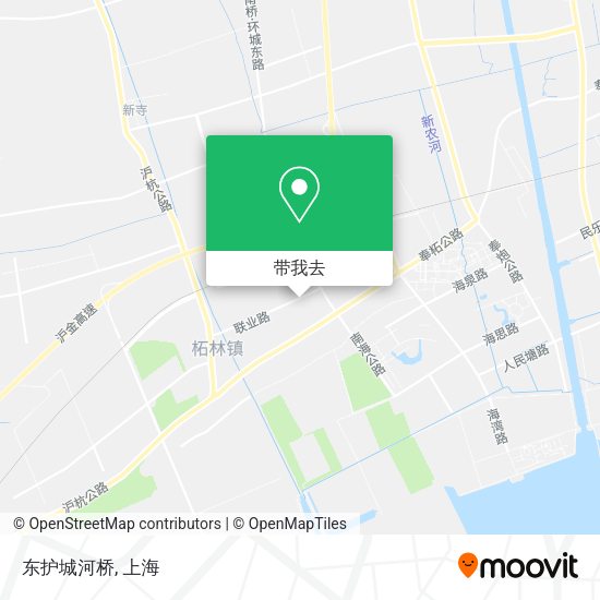 东护城河桥地图