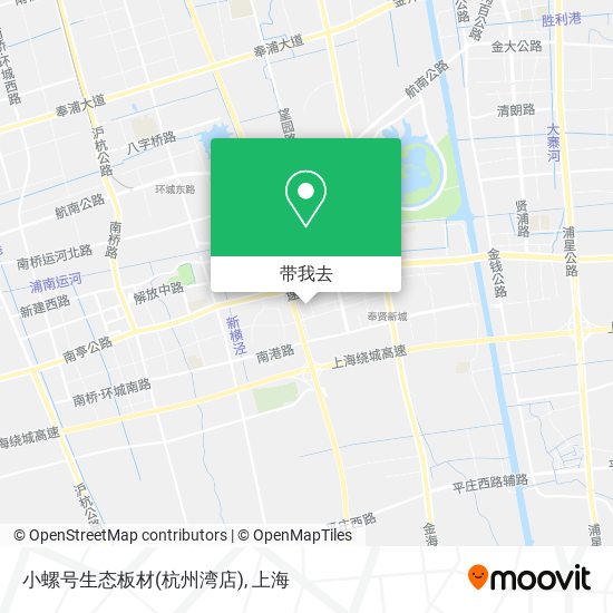 小螺号生态板材(杭州湾店)地图