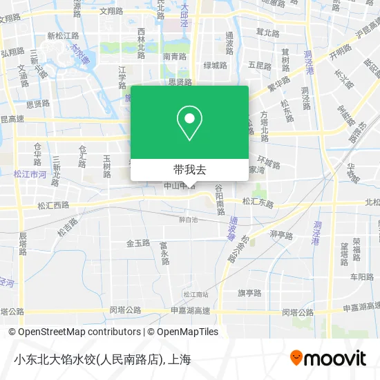 小东北大馅水饺(人民南路店)地图