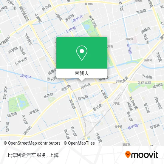 上海利途汽车服务地图